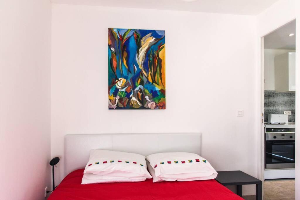 Appartement Lumineux Avec Terrasse Jardin Et Acces Piscine Villefranche-sur-Mer Exteriér fotografie