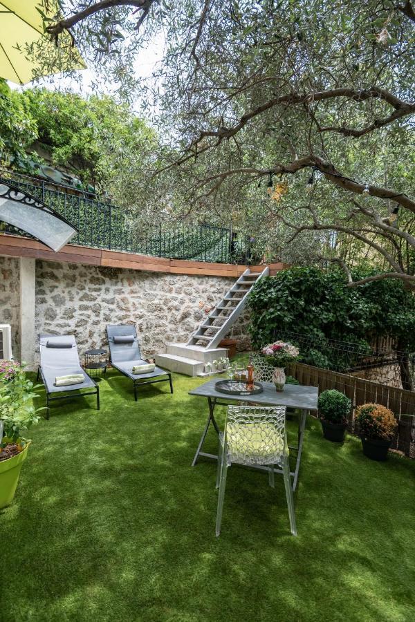 Appartement Lumineux Avec Terrasse Jardin Et Acces Piscine Villefranche-sur-Mer Exteriér fotografie