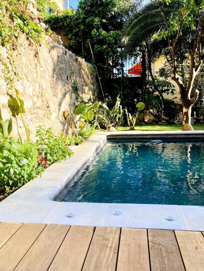 Appartement Lumineux Avec Terrasse Jardin Et Acces Piscine Villefranche-sur-Mer Exteriér fotografie